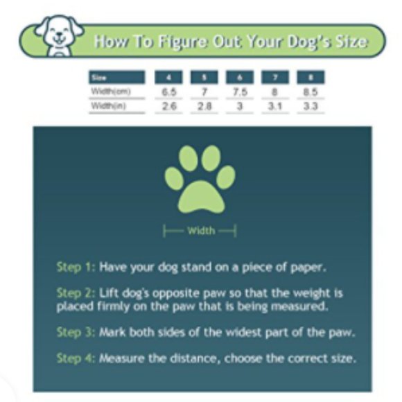 Petacc Water Resistant, Anti-Slip, Dog Snow Boots With Warm Paw Protector (4) - Picture 2 of 5